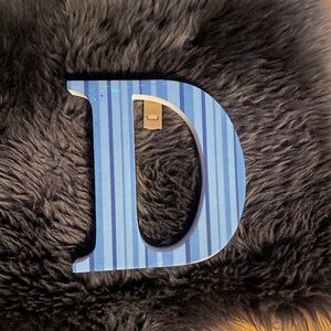 Letter D wall decor